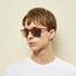 Square Metal  Women  and Men Sunglasses Vasco